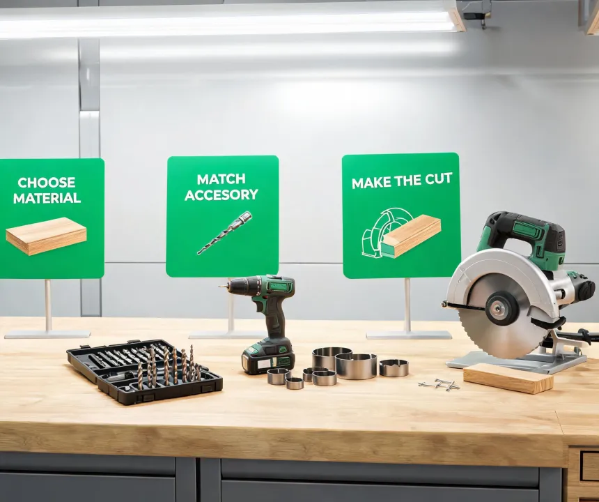 Diablo cutting and drilling setup diagram