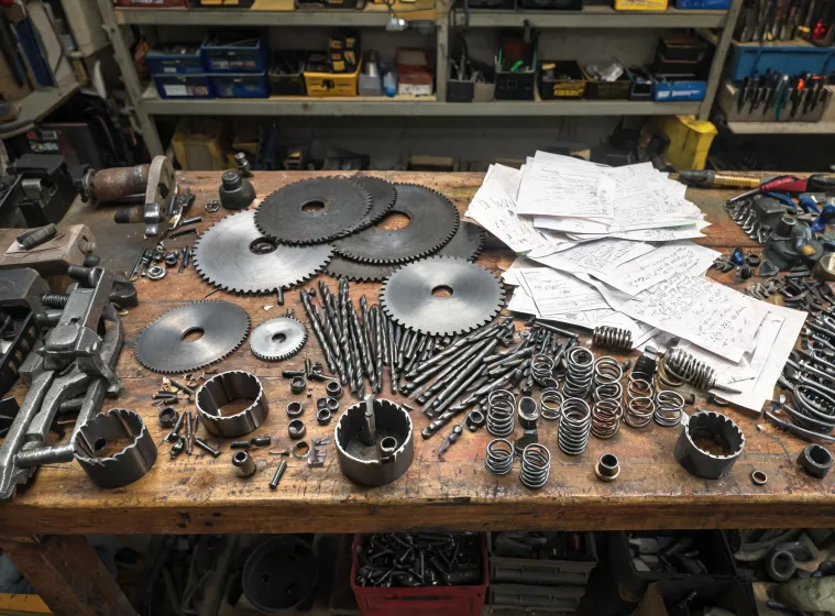 Unsorted blade and bit choices